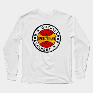 Stamp Of Dusseldorf Long Sleeve T-Shirt